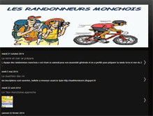 Tablet Screenshot of lesrandonneursmonchois.blogspot.com