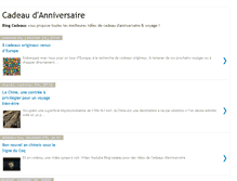 Tablet Screenshot of cadeau-d-anniversaire.blogspot.com