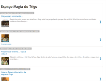 Tablet Screenshot of espacomagiadotrigo.blogspot.com