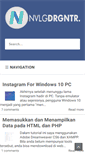 Mobile Screenshot of novallingga-dirgantara.blogspot.com