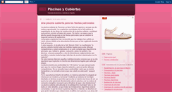 Desktop Screenshot of piscinasycubiertas.blogspot.com