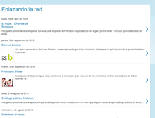 Tablet Screenshot of enlazandolared.blogspot.com