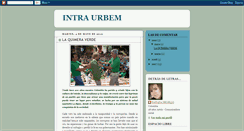 Desktop Screenshot of intraurbem.blogspot.com