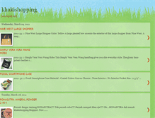 Tablet Screenshot of khakishopping.blogspot.com