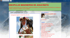 Desktop Screenshot of discipulosmisionerosdejesucristo.blogspot.com