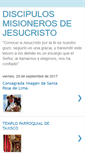 Mobile Screenshot of discipulosmisionerosdejesucristo.blogspot.com