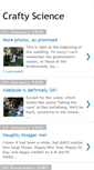 Mobile Screenshot of craftyscientist.blogspot.com
