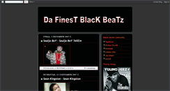 Desktop Screenshot of dafinestblackbeatz.blogspot.com