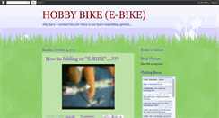Desktop Screenshot of hobbyebike.blogspot.com