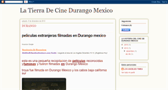 Desktop Screenshot of latierradecinedurangomexico.blogspot.com