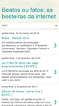 Mobile Screenshot of boatos-ou-fatos.blogspot.com