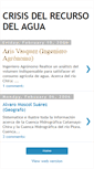 Mobile Screenshot of crisisdelagua.blogspot.com