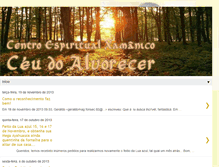 Tablet Screenshot of ceu-do-alvorecer.blogspot.com