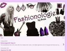Tablet Screenshot of fashi0nologie.blogspot.com