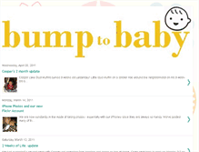 Tablet Screenshot of bumptobabyblog.blogspot.com