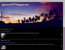 Tablet Screenshot of jasontan0707.blogspot.com