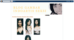 Desktop Screenshot of blog-indoartis-seksi.blogspot.com