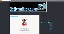 Desktop Screenshot of littleradiobox.blogspot.com