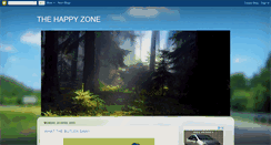 Desktop Screenshot of ahappyzone.blogspot.com