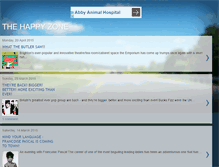 Tablet Screenshot of ahappyzone.blogspot.com