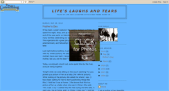 Desktop Screenshot of lifeslaughsandtears.blogspot.com