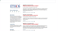 Desktop Screenshot of institutoethos.blogspot.com