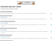 Tablet Screenshot of commentdevenirriche.blogspot.com