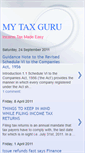 Mobile Screenshot of mytaxguru.blogspot.com