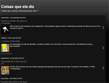 Tablet Screenshot of coisasqueladiz.blogspot.com