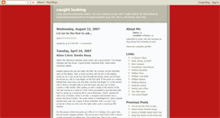 Desktop Screenshot of caughtlooking.blogspot.com