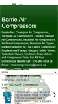 Mobile Screenshot of barrieaircompressors.blogspot.com