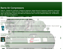 Tablet Screenshot of barrieaircompressors.blogspot.com