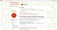 Desktop Screenshot of informefisica.blogspot.com