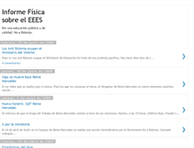 Tablet Screenshot of informefisica.blogspot.com
