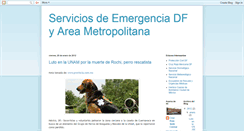 Desktop Screenshot of emergenciasciudaddemexico.blogspot.com