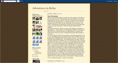 Desktop Screenshot of ludkabelizeadventures.blogspot.com