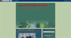 Desktop Screenshot of 299motors.blogspot.com