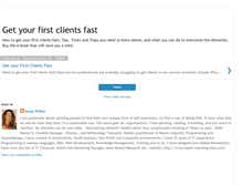 Tablet Screenshot of first-clients-fast.blogspot.com