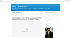 Desktop Screenshot of mintoskyycondo.blogspot.com