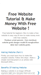 Mobile Screenshot of freeweb-tutorial.blogspot.com