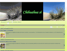 Tablet Screenshot of chihuahuasi.blogspot.com