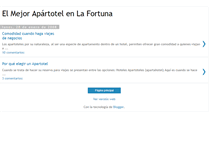 Tablet Screenshot of apartotel-la-fortuna.blogspot.com