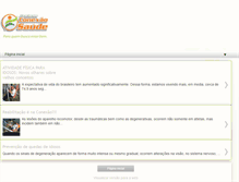 Tablet Screenshot of conexaosaudeacademia.blogspot.com