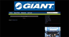 Desktop Screenshot of giantbike-bali.blogspot.com