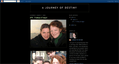 Desktop Screenshot of ajourneyofdestiny.blogspot.com