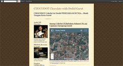 Desktop Screenshot of chocodotgarut.blogspot.com