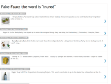 Tablet Screenshot of fake-faux.blogspot.com
