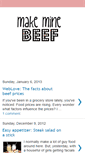 Mobile Screenshot of makeminebeef.blogspot.com