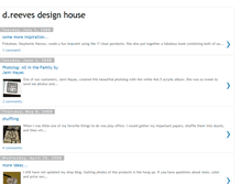 Tablet Screenshot of dreevesdesignhouse.blogspot.com