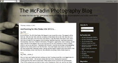 Desktop Screenshot of mcfadinphotography.blogspot.com